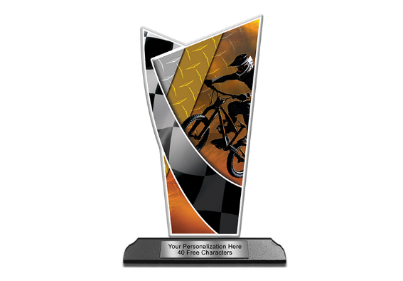 BMX racing trophy ideas.