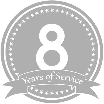 8 Year Service
