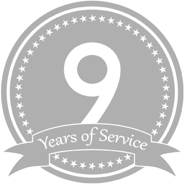 9 Year Service