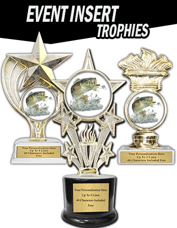 Express Medals Various Styles of Personalized Bass Fishing Award Plaques Trophy Prize Gift 