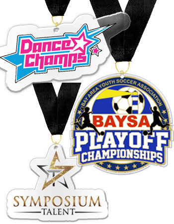FREE Ribbons Tap dancing Gold Metal Medals with FREE Trophy FREE P&P 