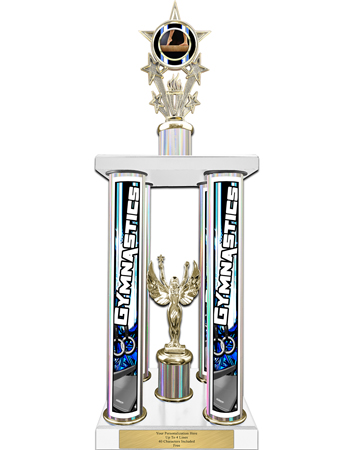 57231GS Star Blast Resin Gymnastics Trophy